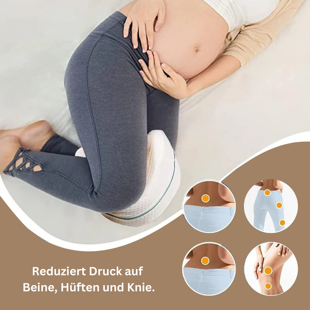 Orthopädisches Kniekissen | Seitenschläfer mit Memory-Foam